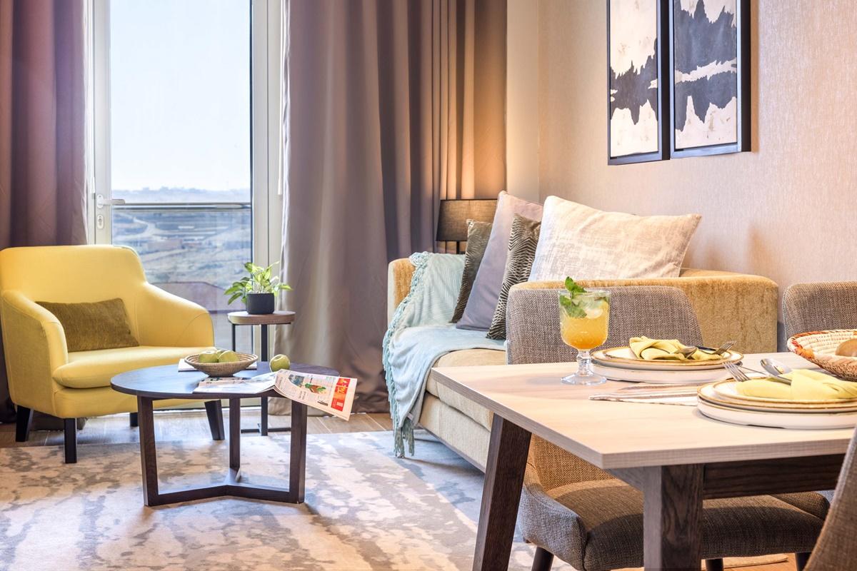 Citadines Abha Aparthotel Luaran gambar A typical apartment at the complex