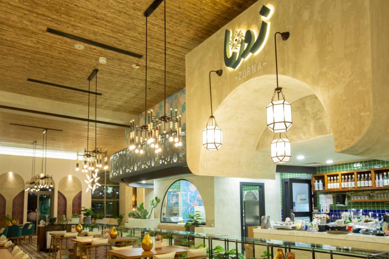 Citadines Abha Aparthotel Luaran gambar Interior of the restaurant
